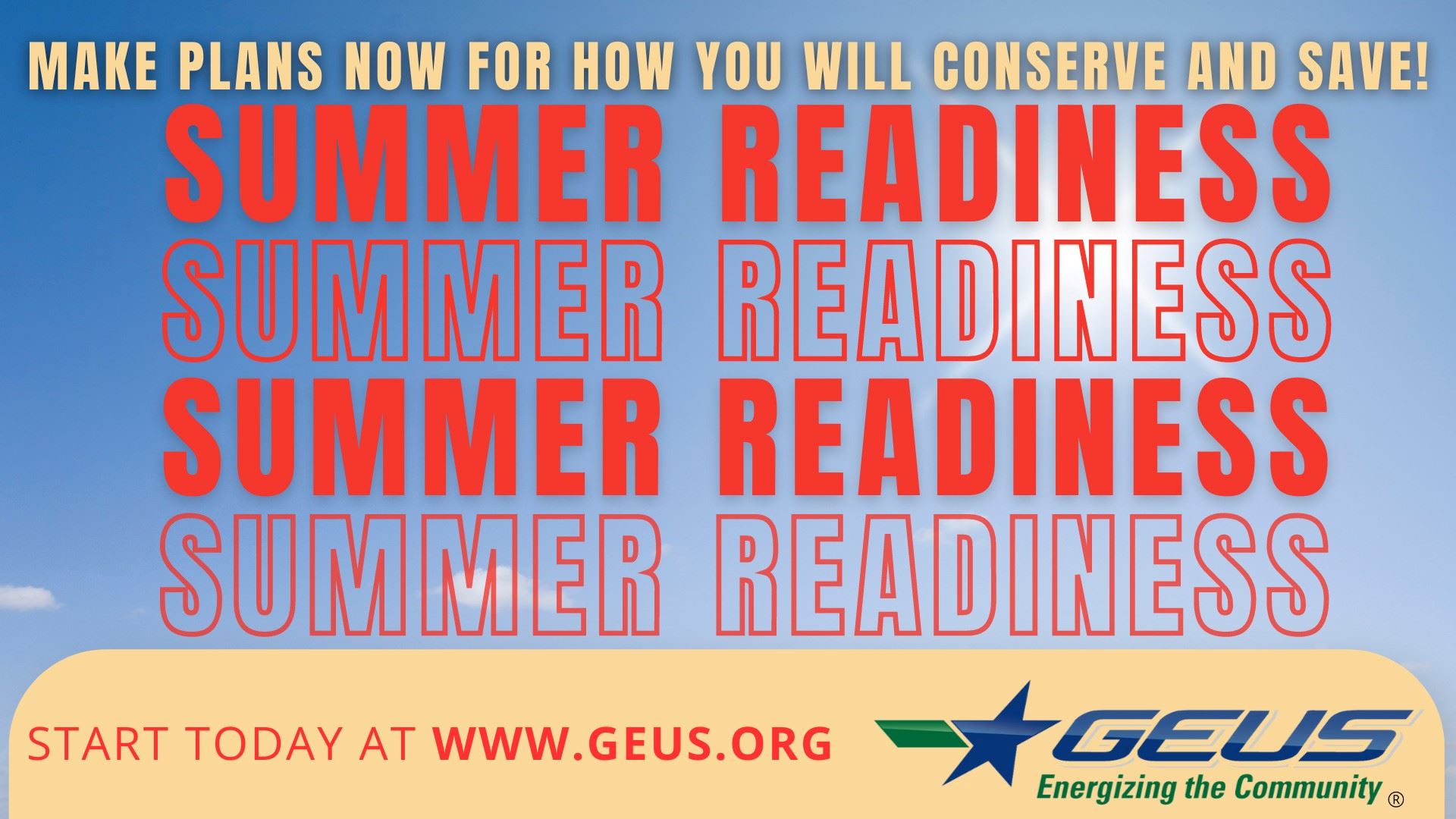 GEUS Summer Readiness