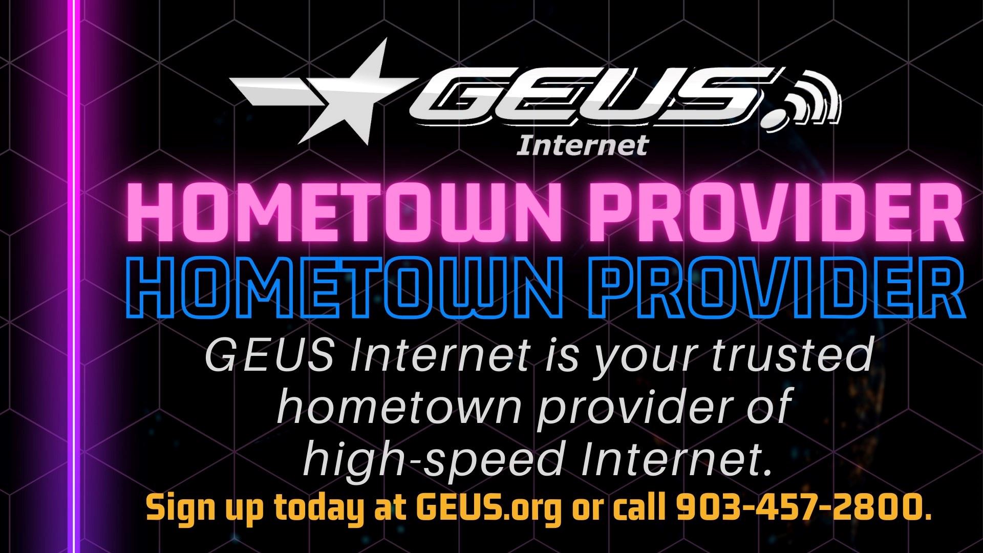 GEUS Internet Hometown Provider November
