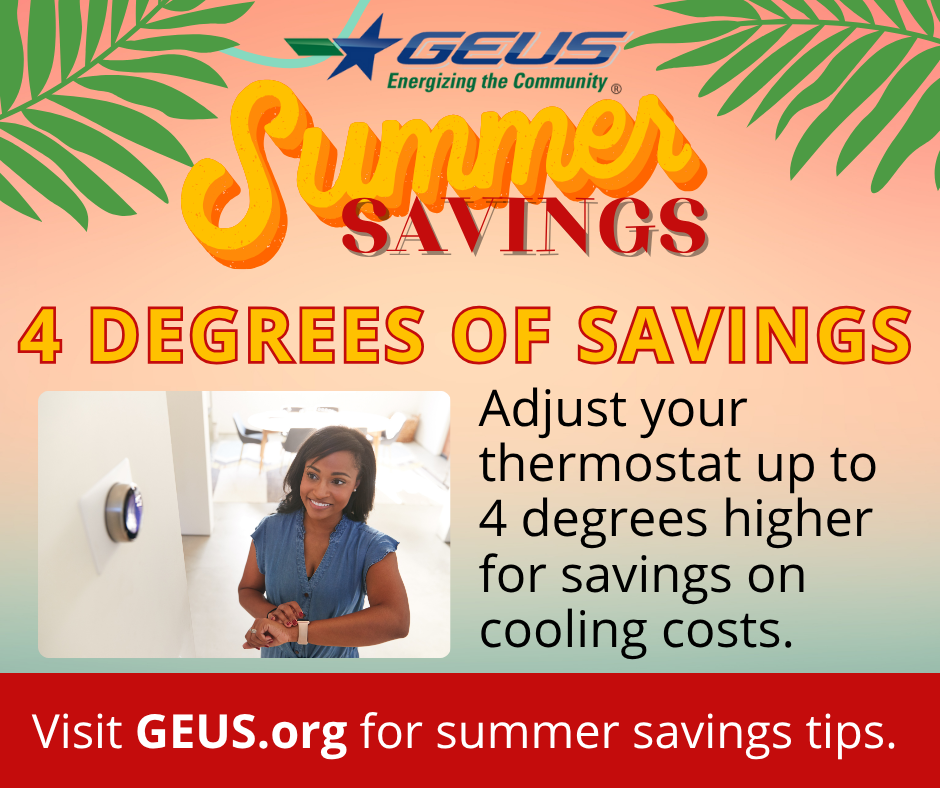 GEUS Summer Savings Thermostat