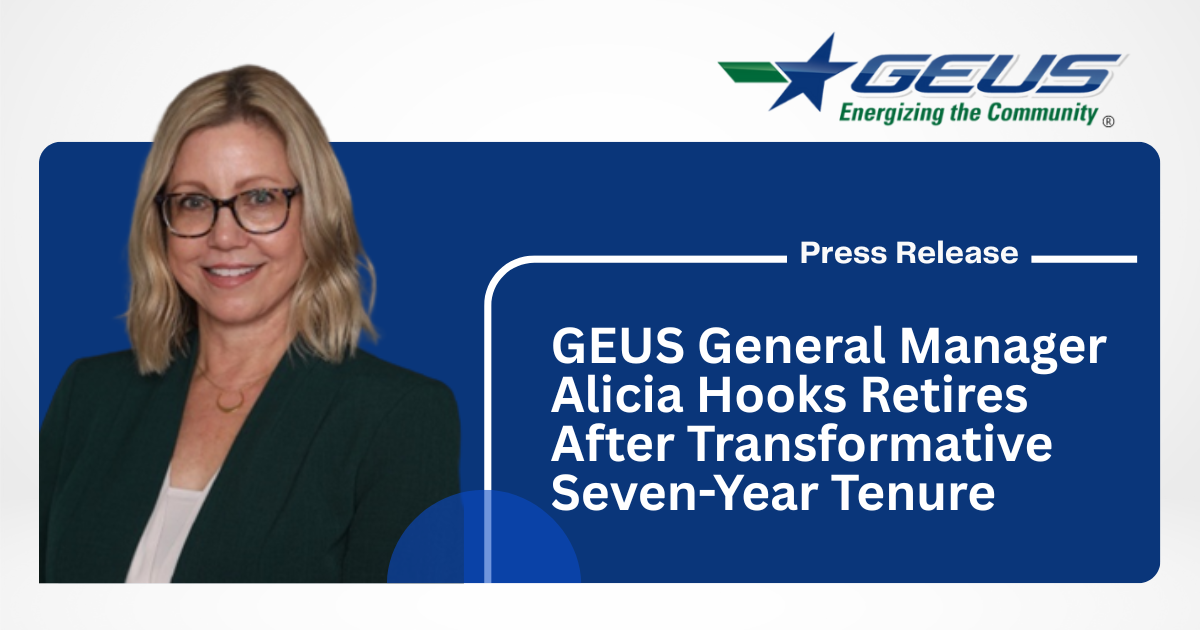 GEUS General Manager Retires