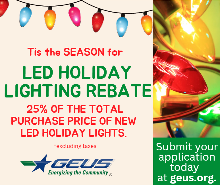 Holiday Lighting Rebate
